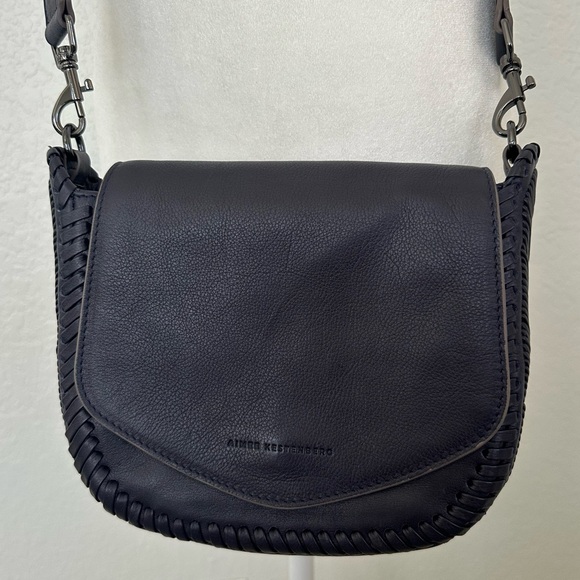Aimee Kestenberg All For Love Leather Crossbody Bag in Ink Blue